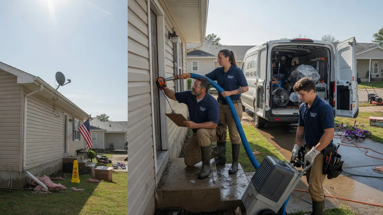 Ceiling Water Damage Restoration in Aurora, NE near me